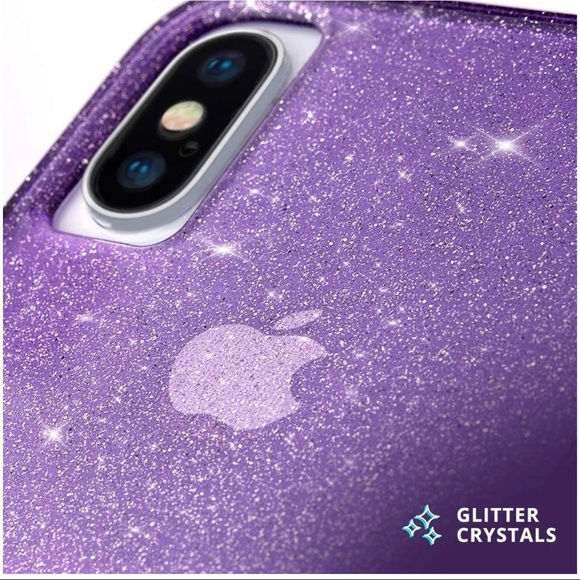 iPhone XS Case Mate Sheer Crystal Purple - Picture 6 of 8